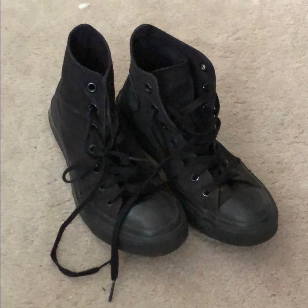High top Converse shoes